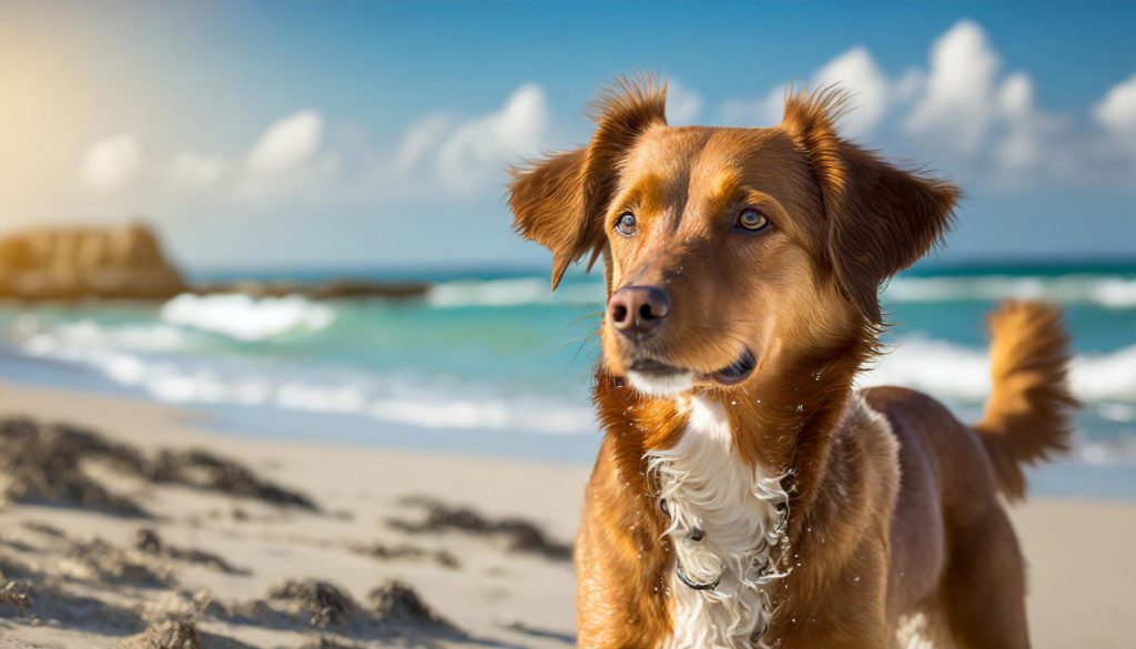 Beach Dog Fun