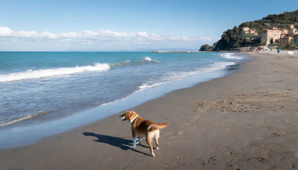 Rosignano Solvay Beach, Tuscany, Italy