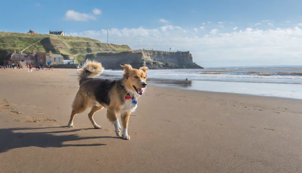 Whitby Beach, Yorkshire, England